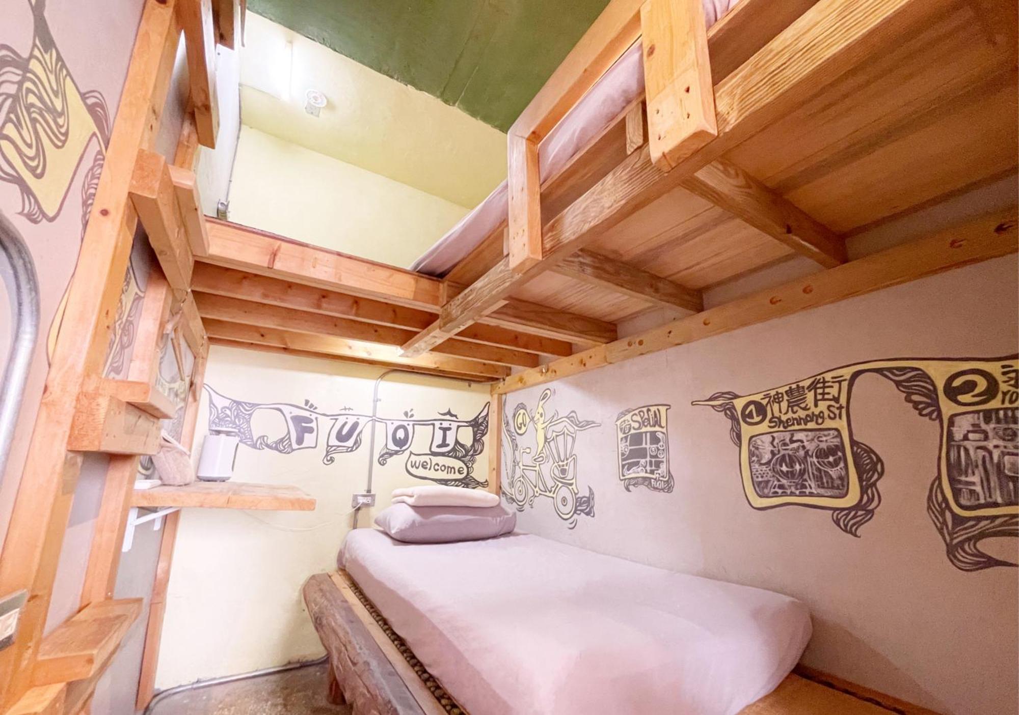 Fuqi Hostel - Heping Tainan Eksteriør billede